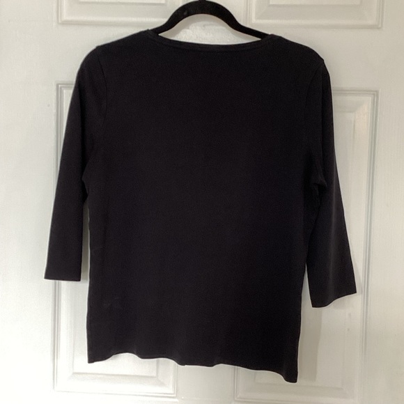 4 /💲20 🤑 LL BEAN black top - Picture 4 of 5